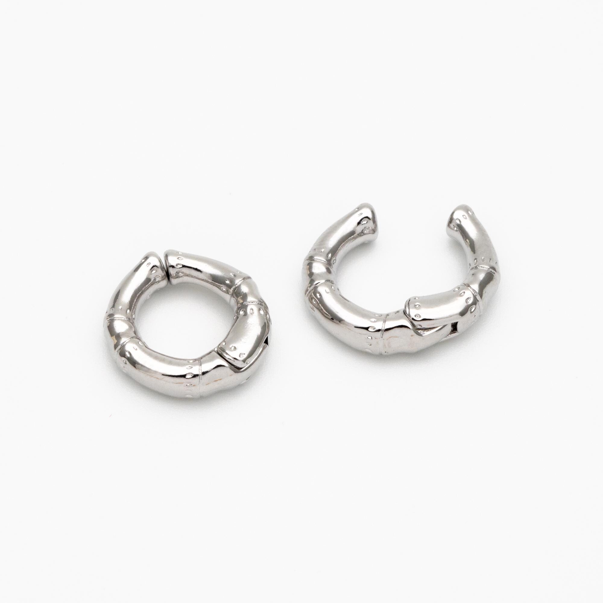 4pcs Gold/ Silver Tone Ear Cuff, Minimalist Cartilage Earrings, Dainty Clip On Earrings (GB-4579-A)
